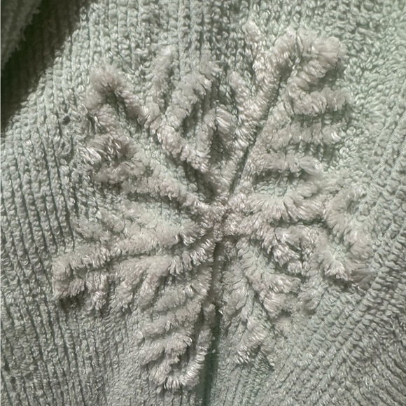 STAN HERMAN Vintage Chenille Snowflake Robe - Picture 2 of 9